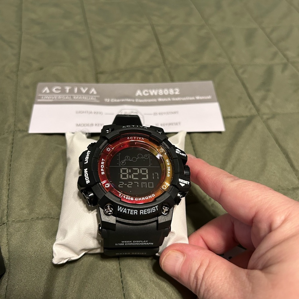 Ativa by Invicta Black Watch